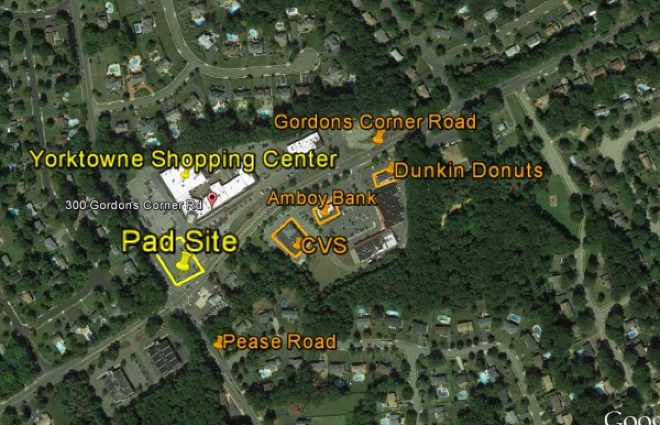 Pad Site Opportunity- Yorktowne Shopping Center- Manalapan - Legacy